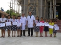 Picture of Khám bệnh tại Phú Thuận, Bình Đại - Bến Tre. Viếng mộ Bác sĩ Đại. Tặng học bổng.
